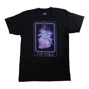 Star Wars The Mandalorian The Child Cosmic Tarot T-Shirt
